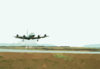 A P-3c Orion, Assigned To The Liberty Bells Of Patrol Squadron Sixty Six (vp-66), Leaves The Ground To Commence The First Of Many Missions Flown During Keflavik Tactical Exchange 2003 Clip Art