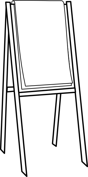 Flipchart Clip Art at Clker.com - vector clip art online, royalty free