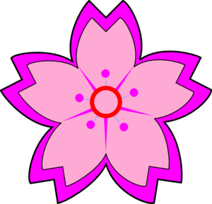 Pink Sakura Clip Art
