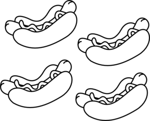 Hot Dogs Clip Art