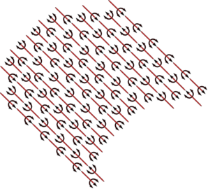 Pitchforks Diagonal Clip Art