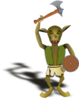 Goblin Warrior Clip Art