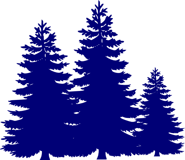 Pine Trees Clip Art at Clker.com - vector clip art online, royalty free