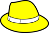 Yellow Hat  Clip Art