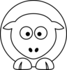 Sheep White Clip Art