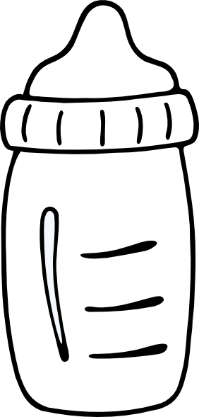 Milk Bottle Clip Art at Clker.com - vector clip art online, royalty