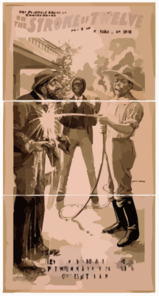 On The Stroke Of Twelve The Plausible American Comedy Drama : By Joseph Le Brandt. 2 Clip Art