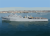 Uss Anchorage (lsd 36) Departs San Diego Bay Clip Art