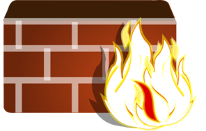 Firewall - No Fill Clip Art