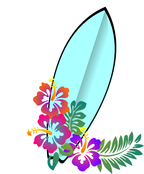 Surfboard Clip Art At Vector Clip Art Online Royalty Free