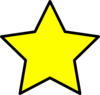 Yellow Star Clip Art