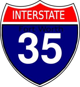 I-35 Sign Clip Art