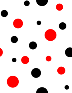 Red And Black Polka Dots Clip Art at Clker.com - vector clip art online