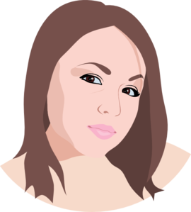 Young Woman Clip Art