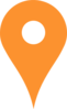 Light Orange Pin Clip Art