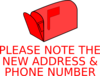 Address Changed Clip Art
