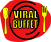 Viral Buffet2 Clip Art