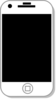 White Iphone Clip Art