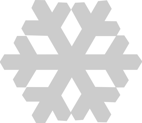 Snowflake Grey Clip Art at Clker.com - vector clip art online, royalty