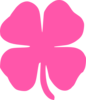 Shamrock Pink Clip Art
