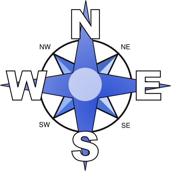 Compass Rose Clip Art At Clker Vector Clip Art Online Royalty 
