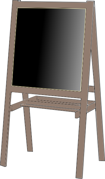 Easel Clip Art at Clker.com - vector clip art online, royalty free