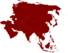 Asian Continent Clip Art