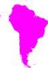 Montessori South America Continent Map Clip Art