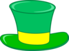 Green Top Hat Clip Art