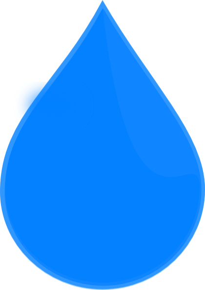 Blue Water Drop Clip Art at Clker.com - vector clip art online, royalty