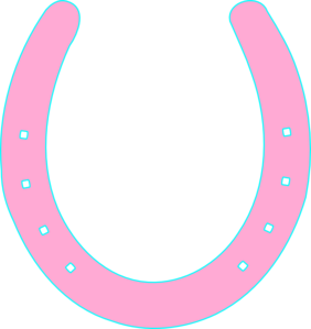 Horse Shoe Outline Clip Art