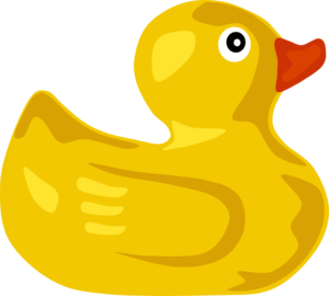 Rubber Duck Not Water Clip Art