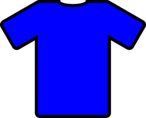 Blue Tshirt Clip Art at Clker.com - vector clip art online, royalty ...