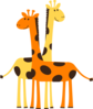 Giraffes Clip Art