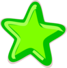 Green Star Clip Art