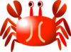 Red Crab Clip Art
