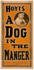 Hoyt S A Dog In The Manger Clip Art