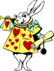 White Rabbit Clip Art