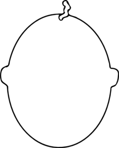 baby face outline md