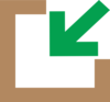 Green Brown Arrow Clip Art