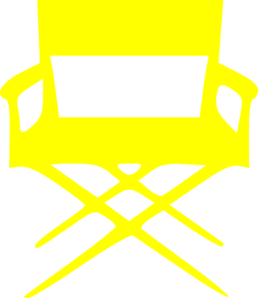 Director S Chair Yellow Clip Art