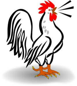Rooster Clip Art at Clker com vector clip art online 