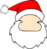 Blank Santa Face Clip Art