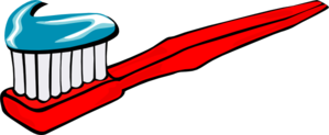Red Toothbrush Clip Art