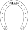 Miles Horseshoe Clip Art