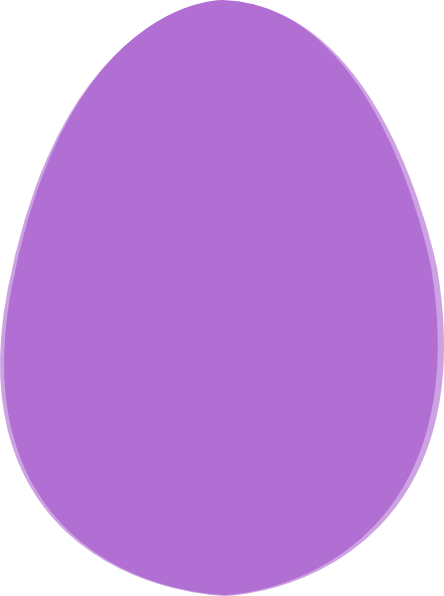 Purple Easter Egg Clip Art at Clker.com - vector clip art online