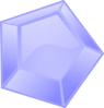 Blue Diamond Shape Clip Art