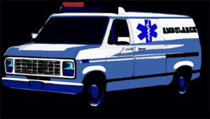 X Ambulance Clip Art