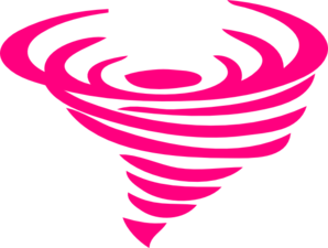 Pink Tornado Clip Clip Art