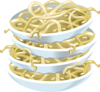 Plain Noodles Clip Art